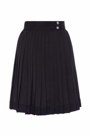 Lion head motif pleated skirt, zdjęcie 1 Lion head motif pleated skirt od Versace Versus